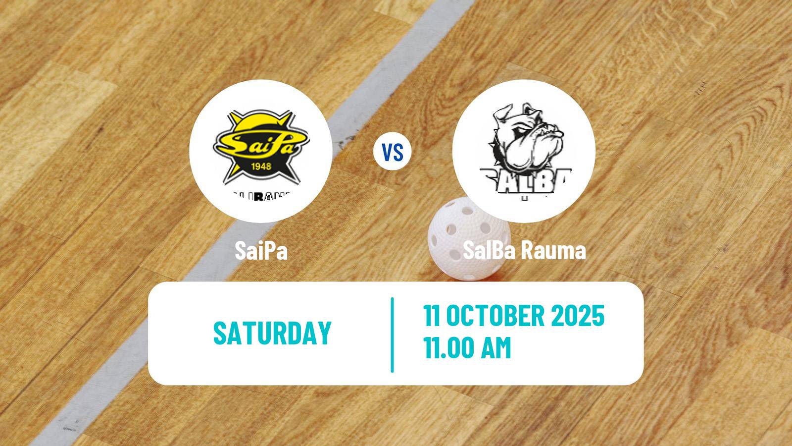 Floorball Finnish Divari SaiPa - SalBa Rauma