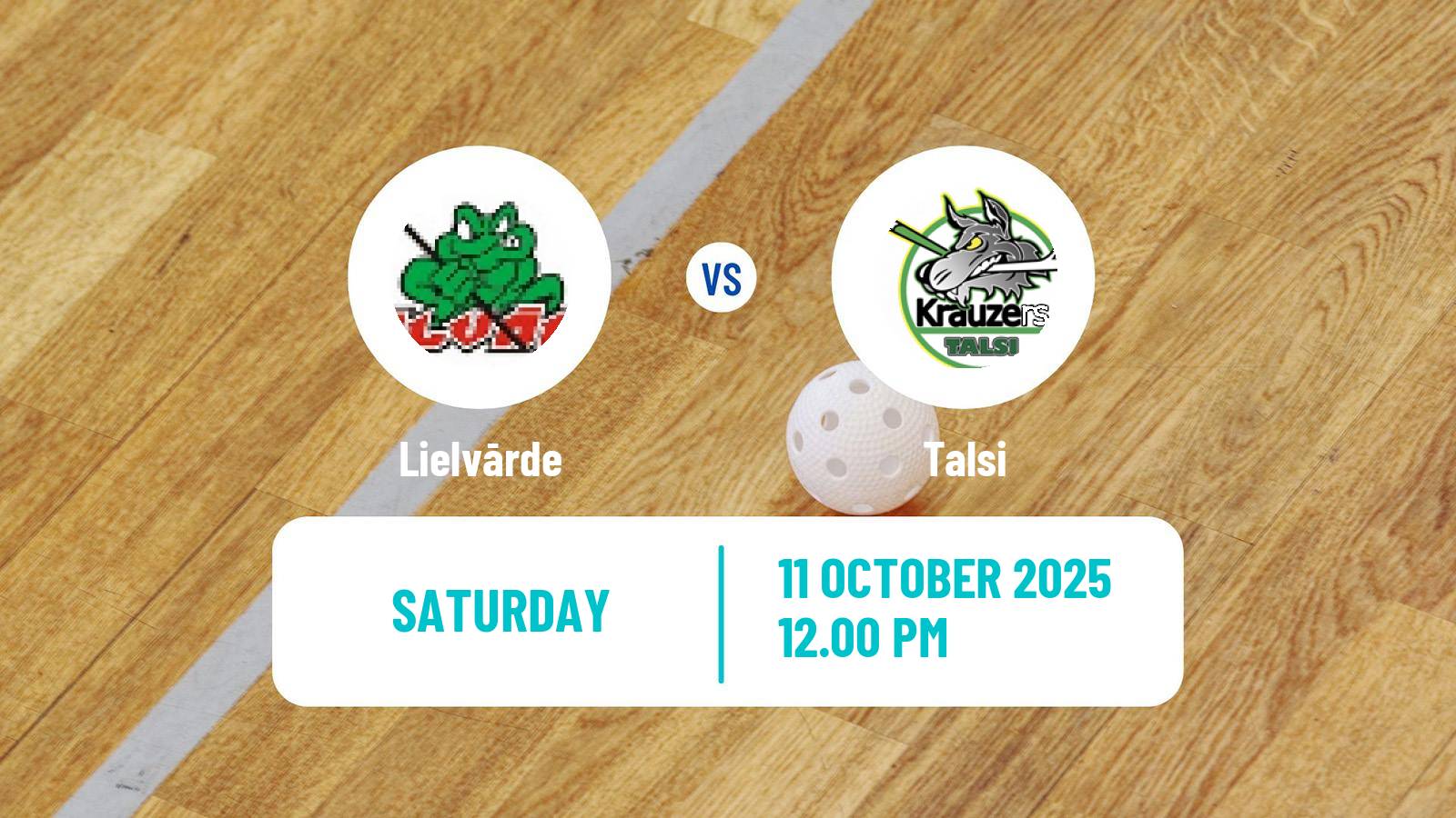 Floorball Latvian Elvi Liga Lielvārde - Talsi