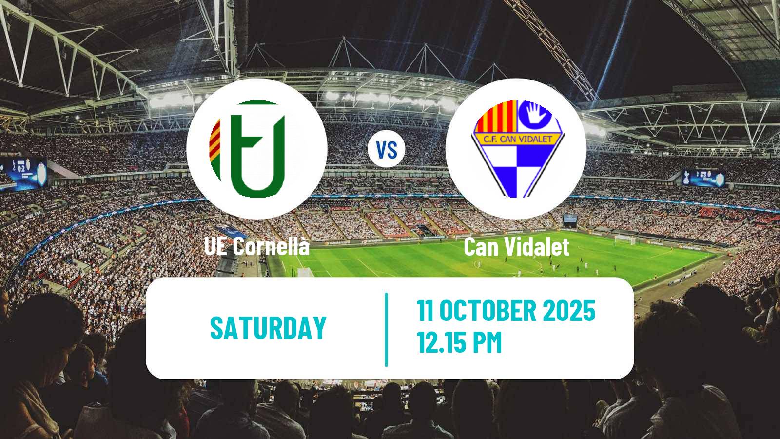 Soccer Spanish Tercera RFEF - Group 5 Cornellà - Can Vidalet