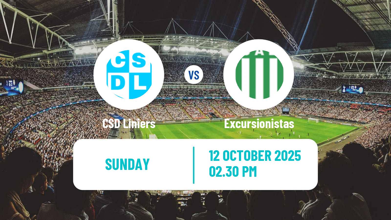 Soccer Argentinian Primera B Liniers - Excursionistas