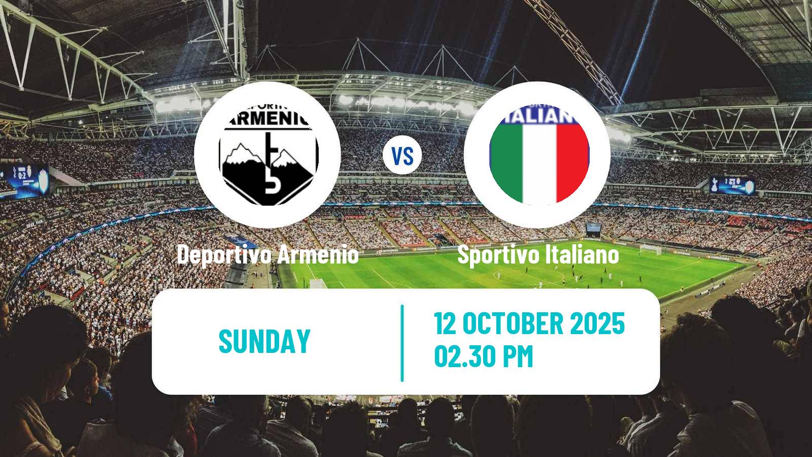 Soccer Argentinian Primera B Deportivo Armenio - Sportivo Italiano