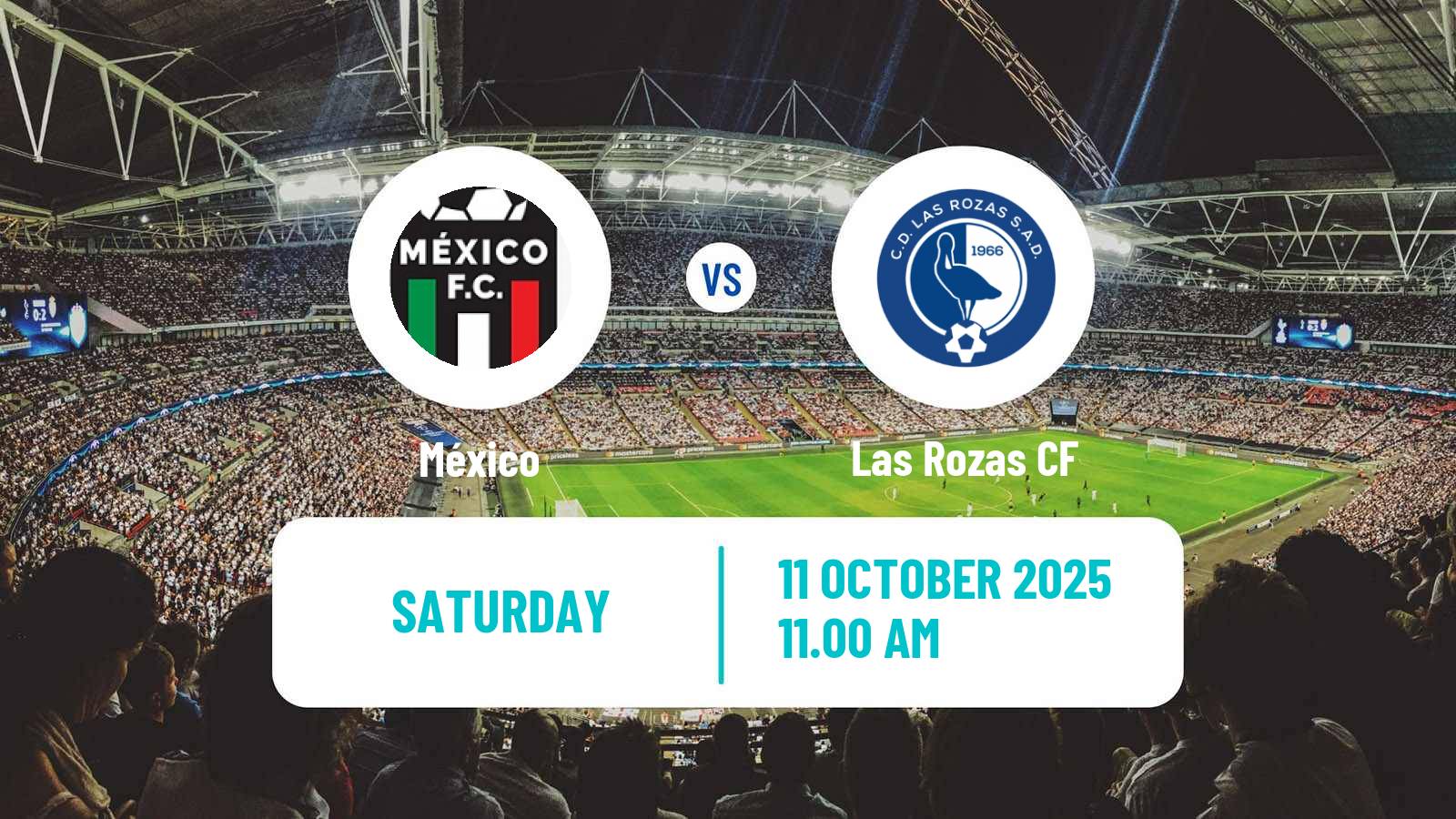 Soccer Spanish Tercera RFEF - Group 7 México - Las Rozas