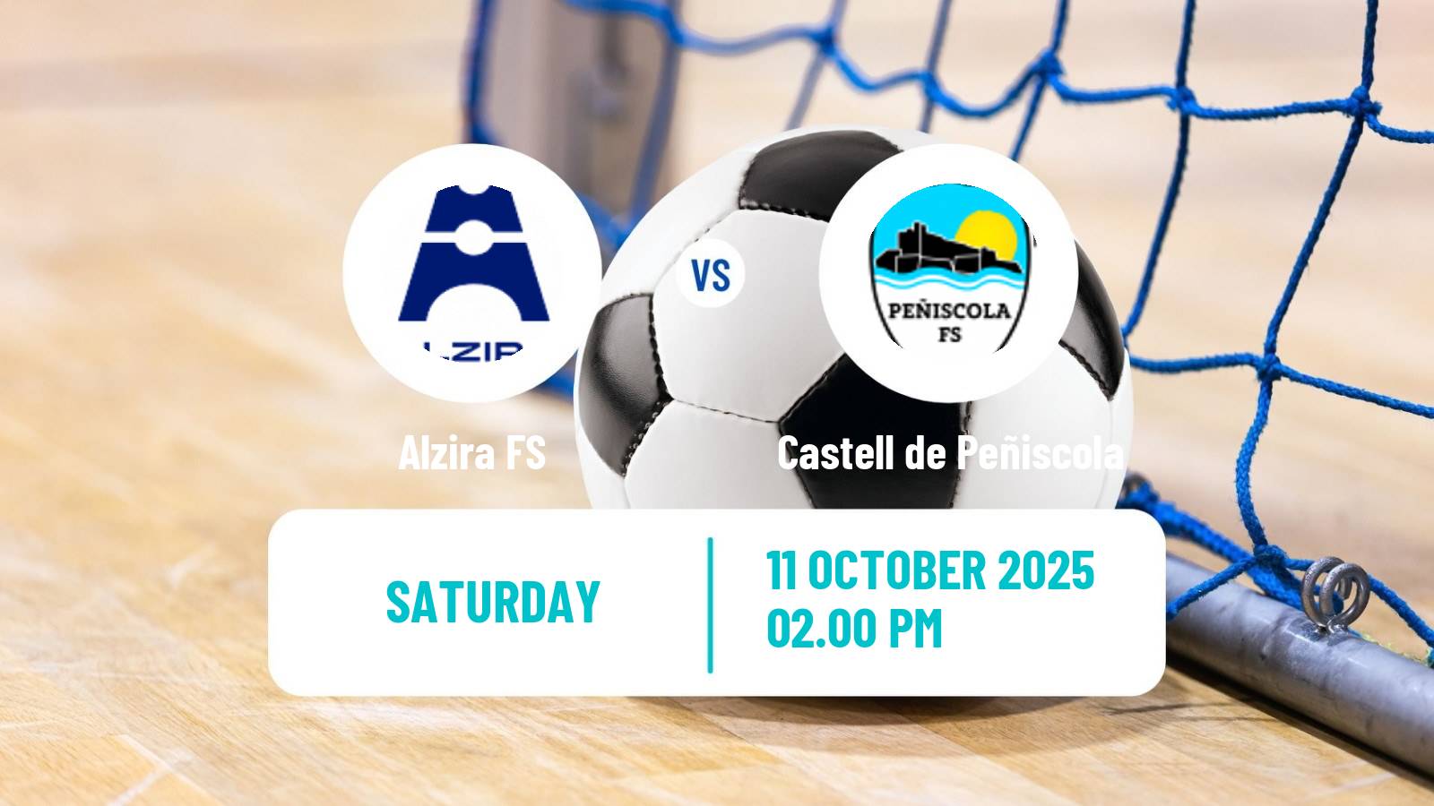 Futsal Spanish Primera Division Futsal Alzira - Castell de Peñiscola