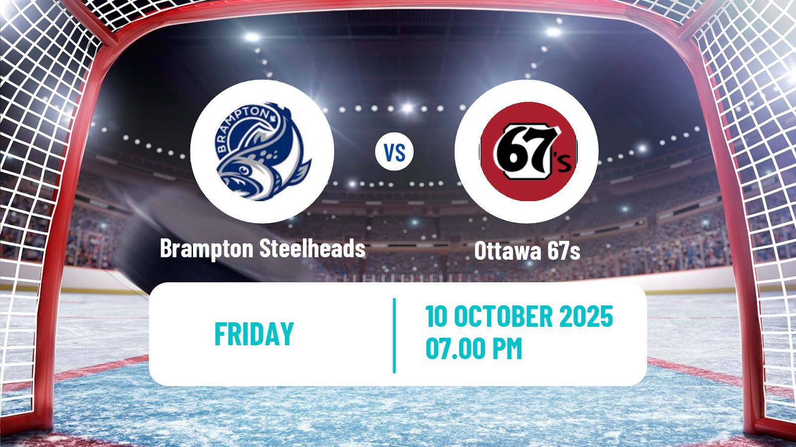 Hockey OHL Brampton Steelheads - Ottawa 67s
