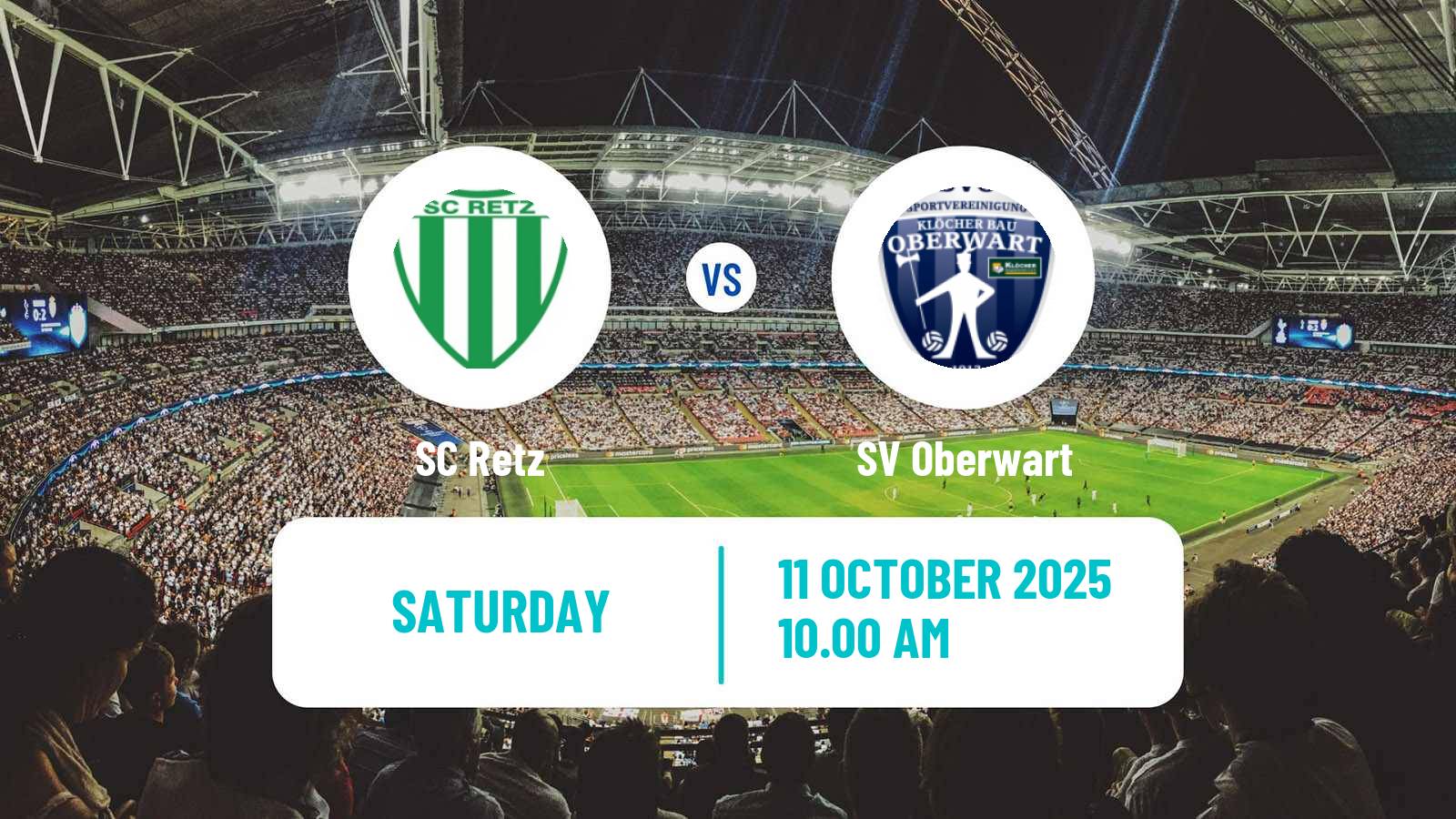 Soccer Austrian Regionalliga East Retz - Oberwart
