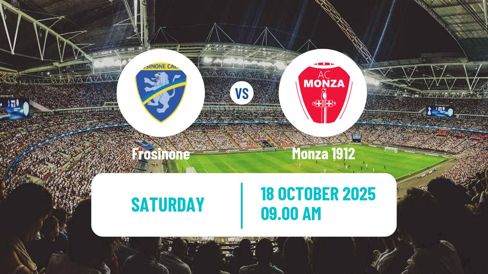 Soccer Italian Serie B Frosinone - Monza