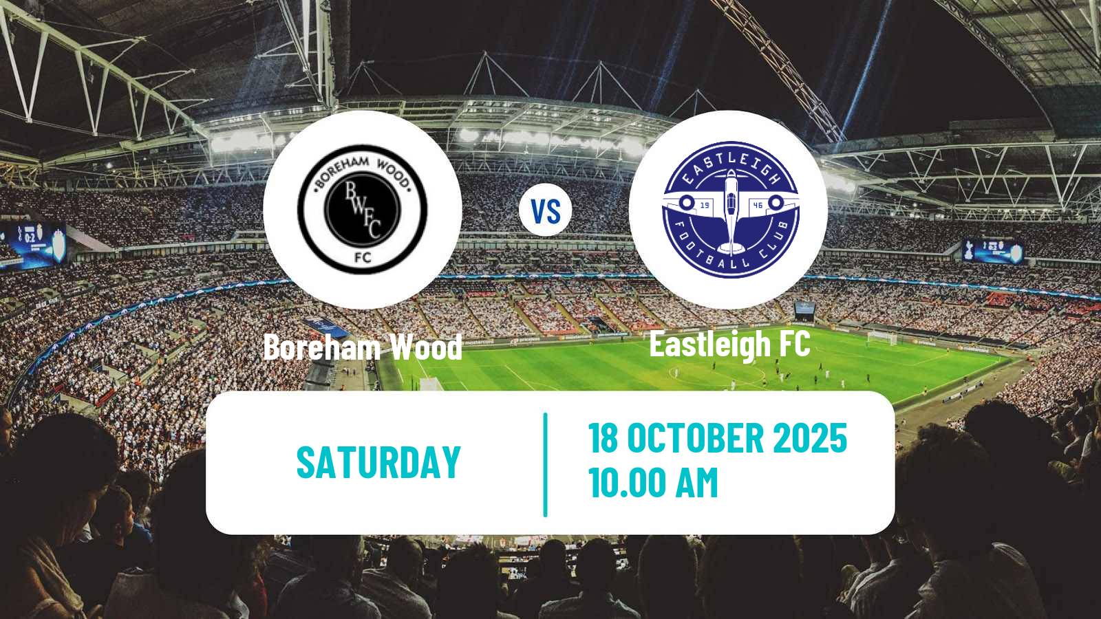 Soccer English National League Boreham Wood - Eastleigh