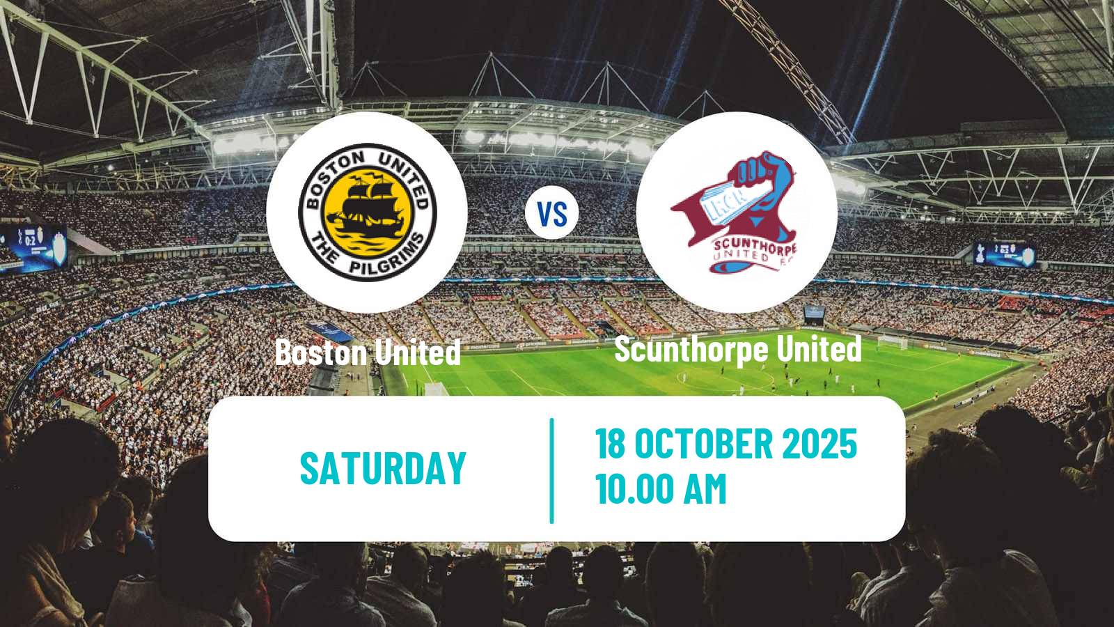 Soccer English National League Boston United - Scunthorpe United