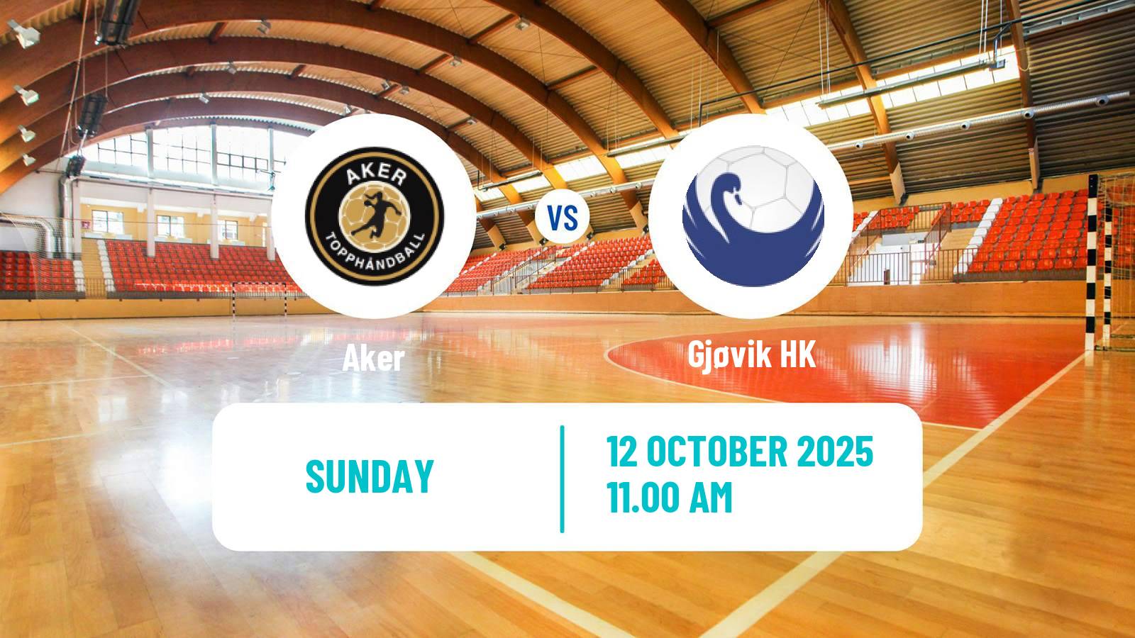 Handball Norwegian 1 Division Handball Women Aker - Gjøvik