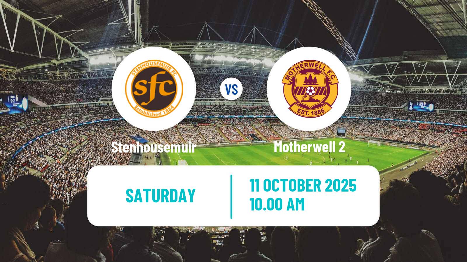 Soccer Scottish Challenge Cup Stenhousemuir - Motherwell 2