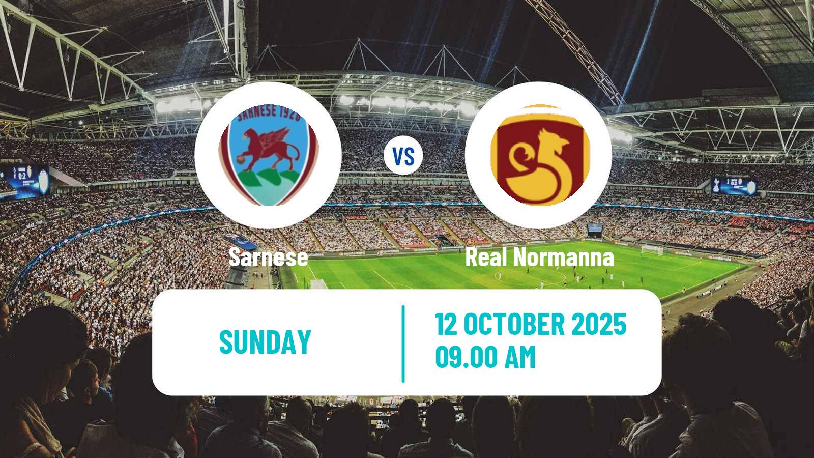 Soccer Italian Serie D - Group H Sarnese - Real Normanna
