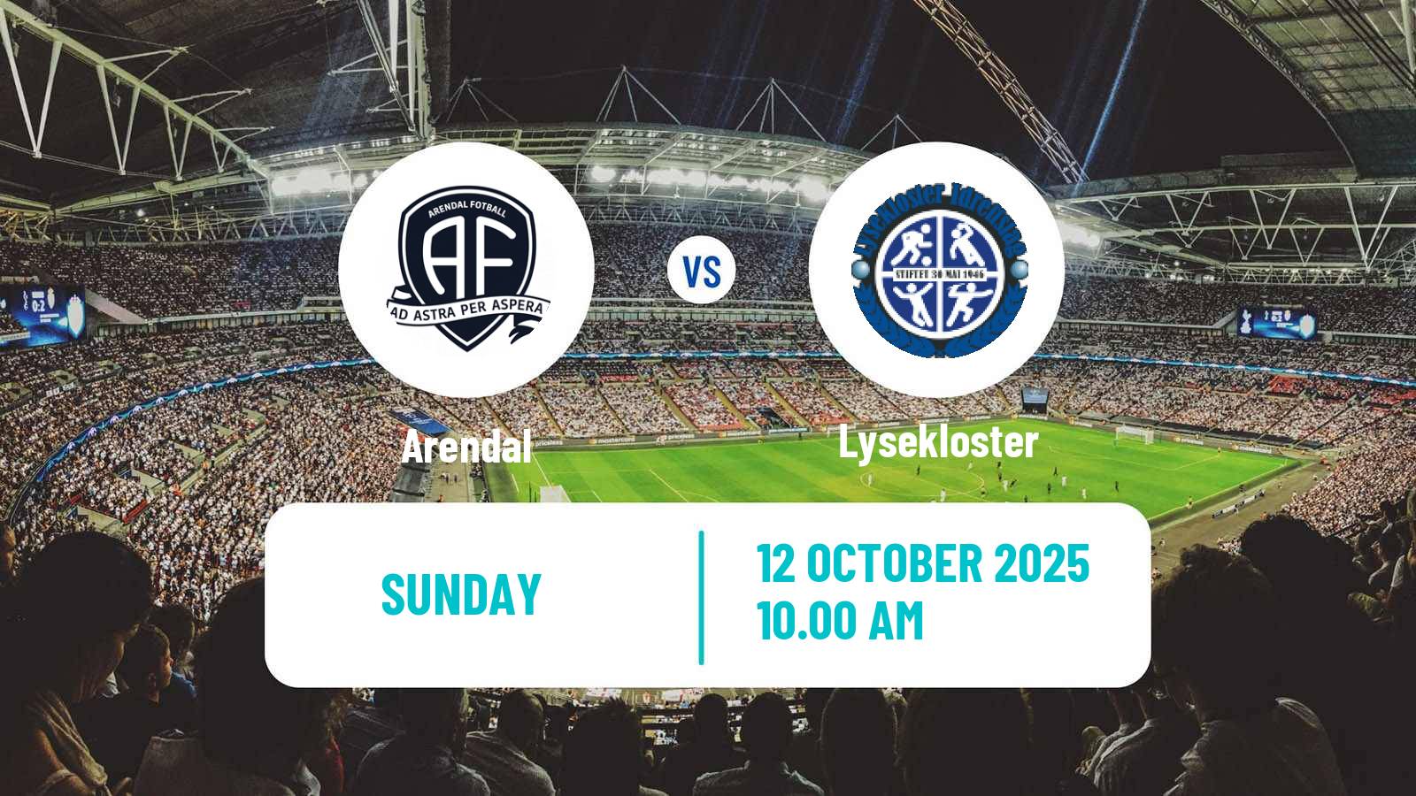 Soccer Norwegian Division 2 - Group 1 Arendal - Lysekloster