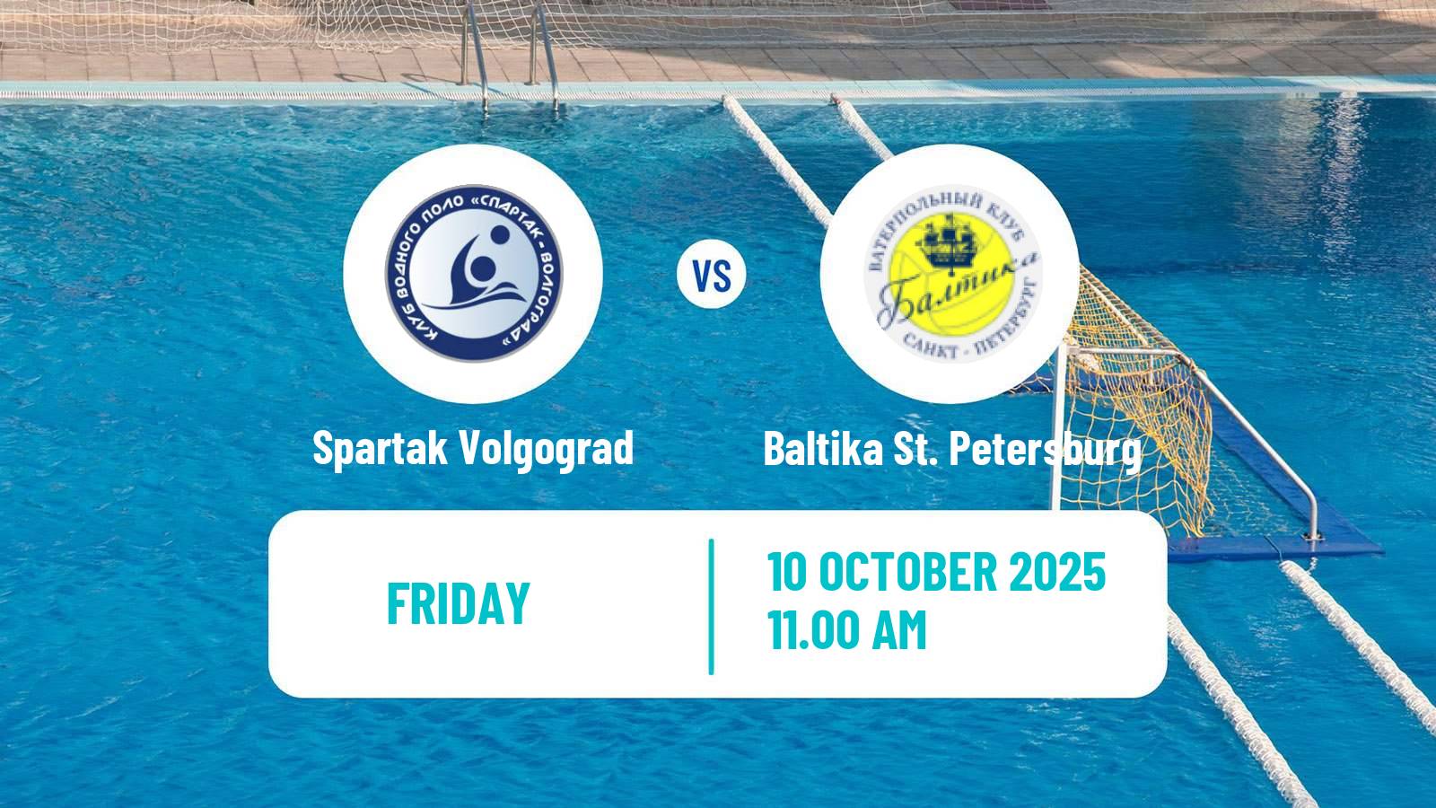 Water polo Russian Championship Water Polo Spartak Volgograd - Baltika St. Petersburg