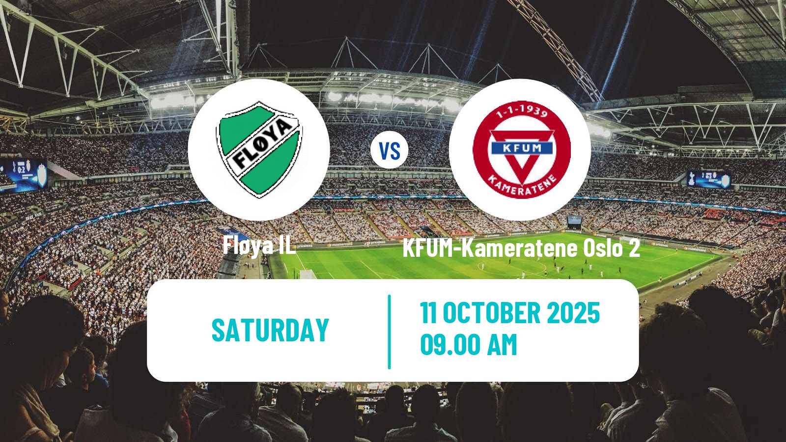 Soccer Norwegian Division 3 - Group 1 Fløya - KFUM-Kameratene Oslo 2