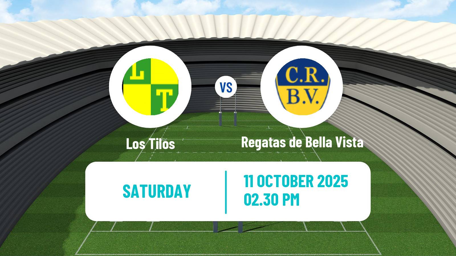 Rugby union Argentinian Top 13 Rugby Los Tilos - Regatas de Bella Vista