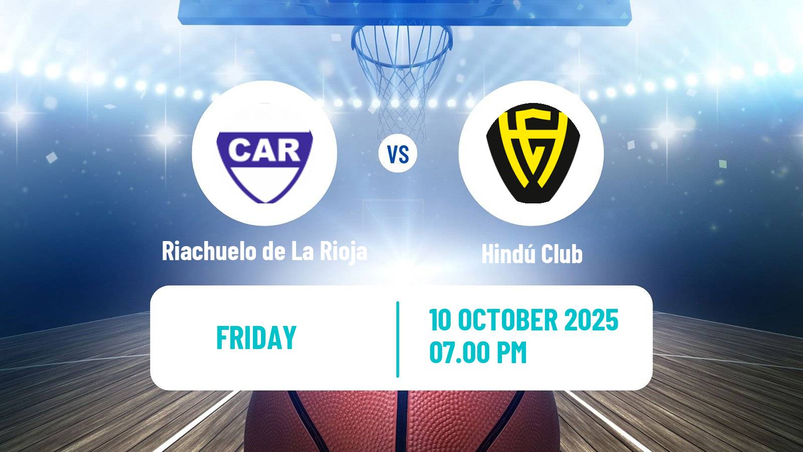 Basketball Argentinian Liga Femenina Basketball Riachuelo de La Rioja - Hindú Club