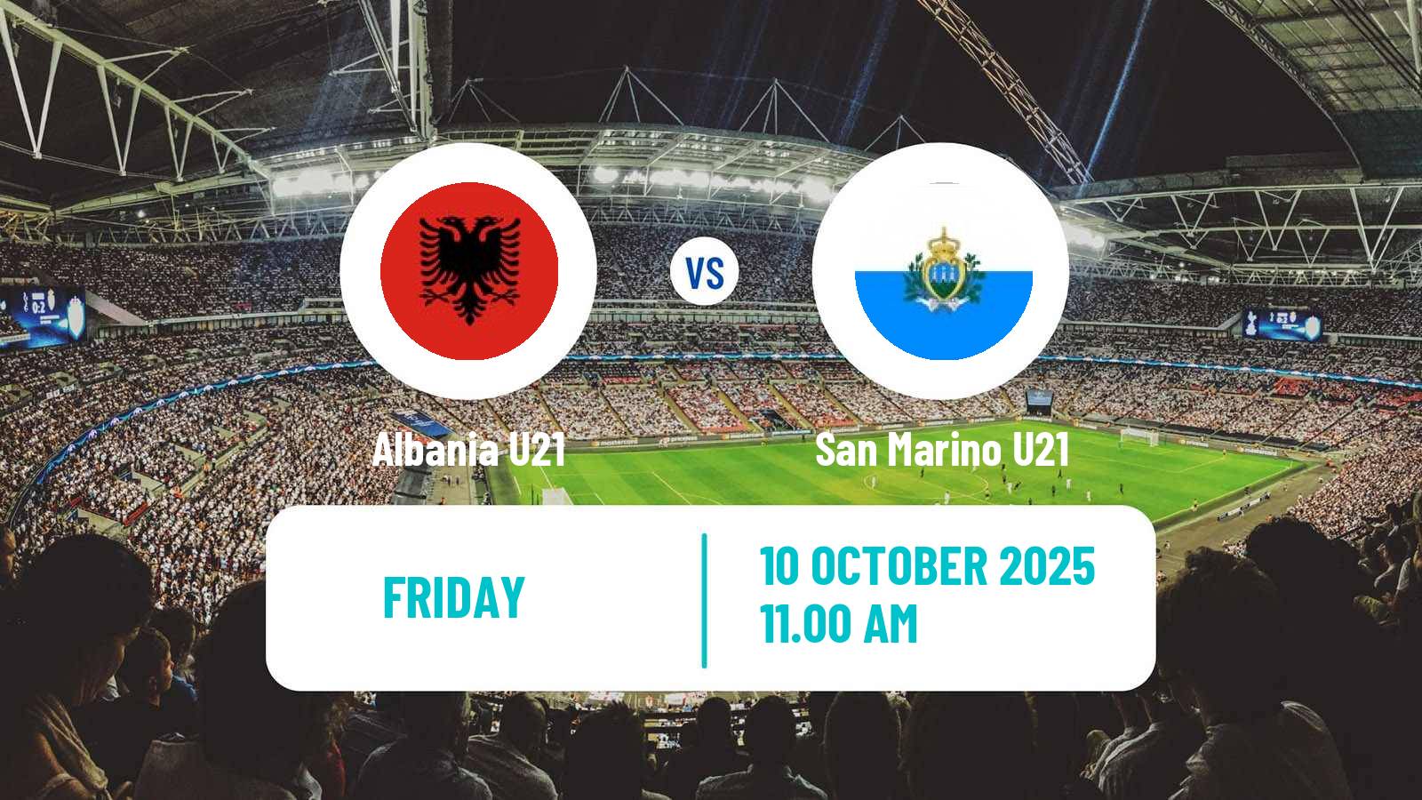 Soccer Friendly Albania U21 - San Marino U21