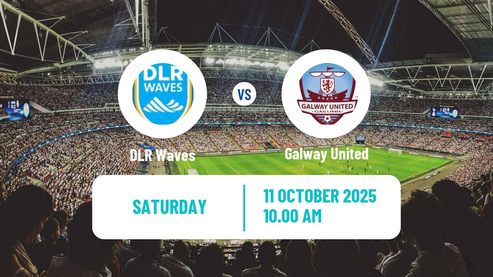 Soccer Irish National League Women DLR Waves - Galway United
