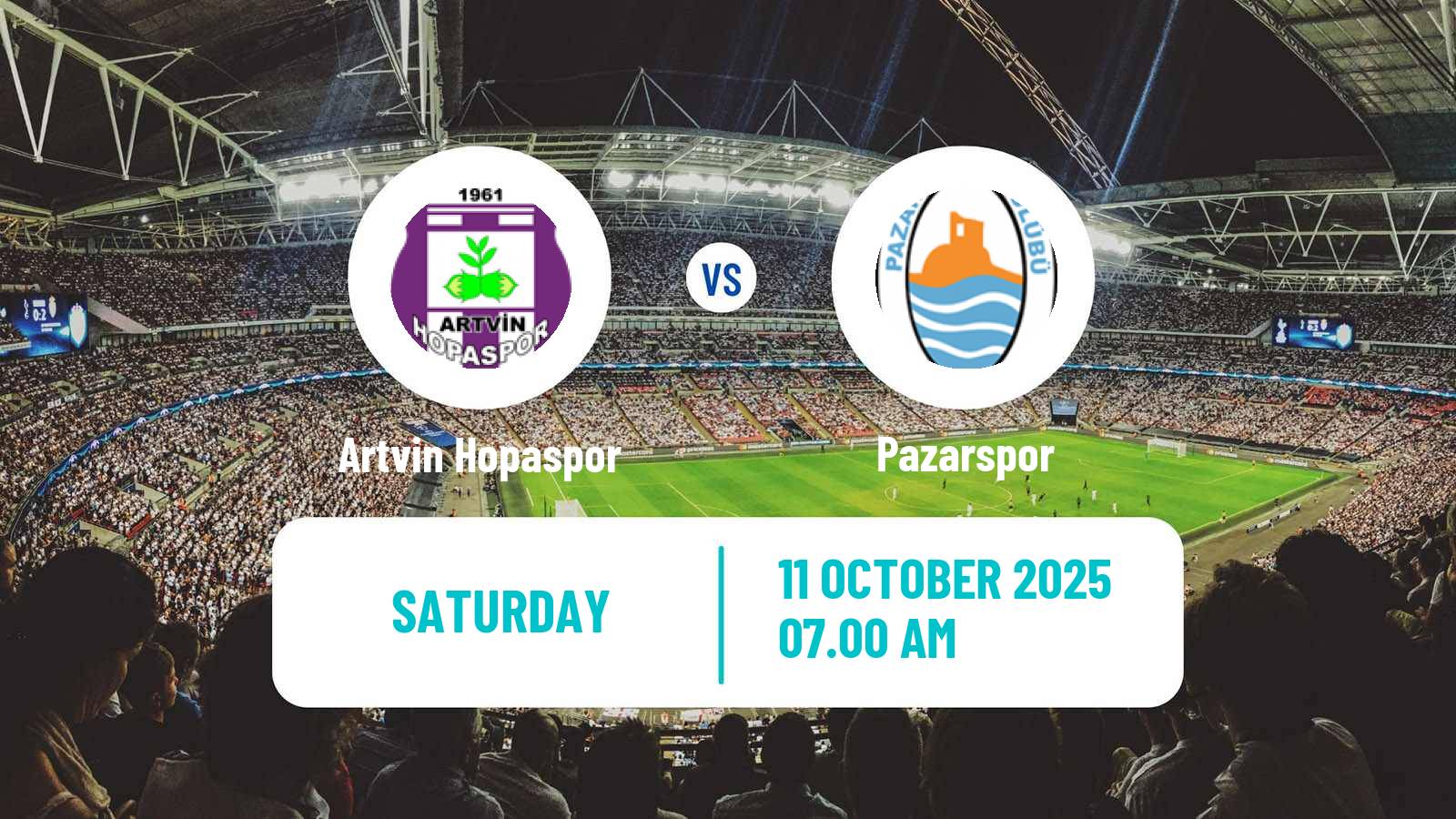 Soccer Turkish 3 Lig Group 3 Artvin Hopaspor - Pazarspor