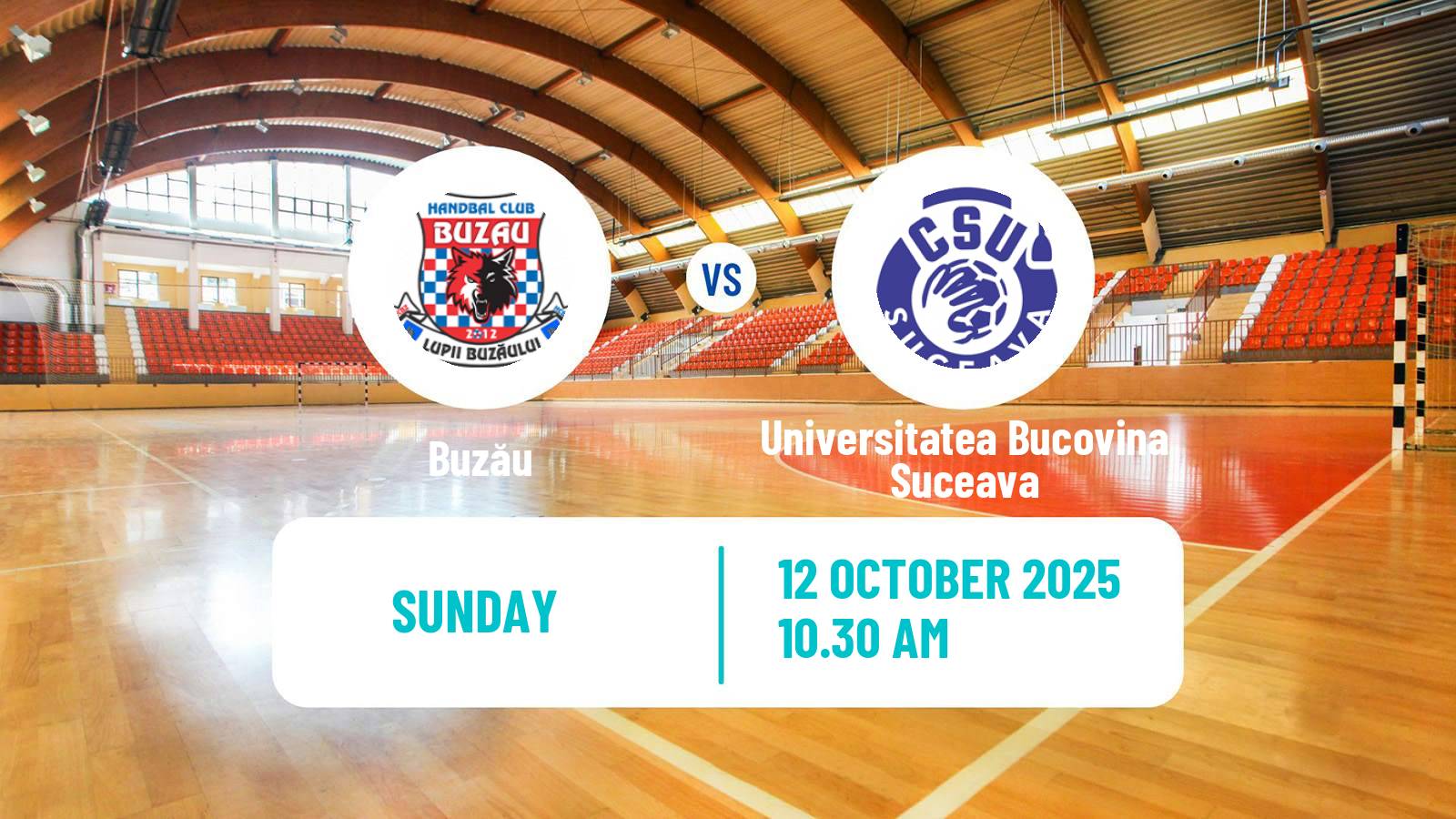 Handball Romanian Liga Nationala Handball Buzău - Universitatea Bucovina Suceava