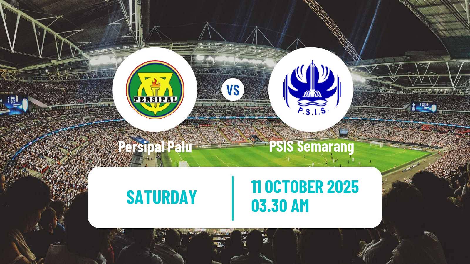 Soccer Indonesian Liga 2 Persipal Palu - PSIS Semarang