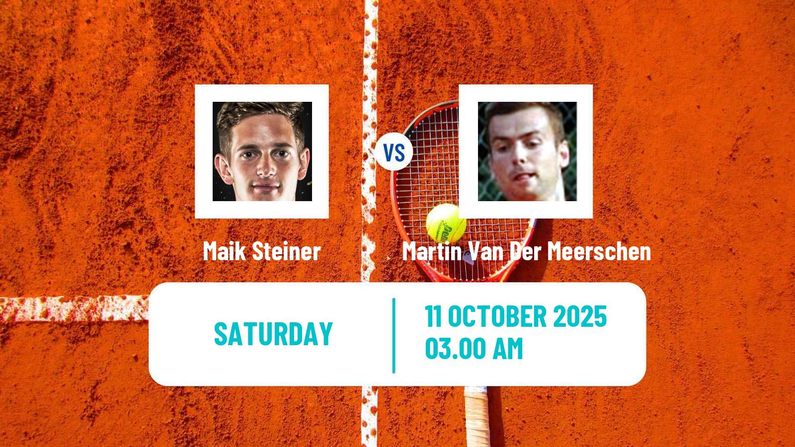 Tennis ITF M25 Kigali Men Maik Steiner - Martin Van Der Meerschen