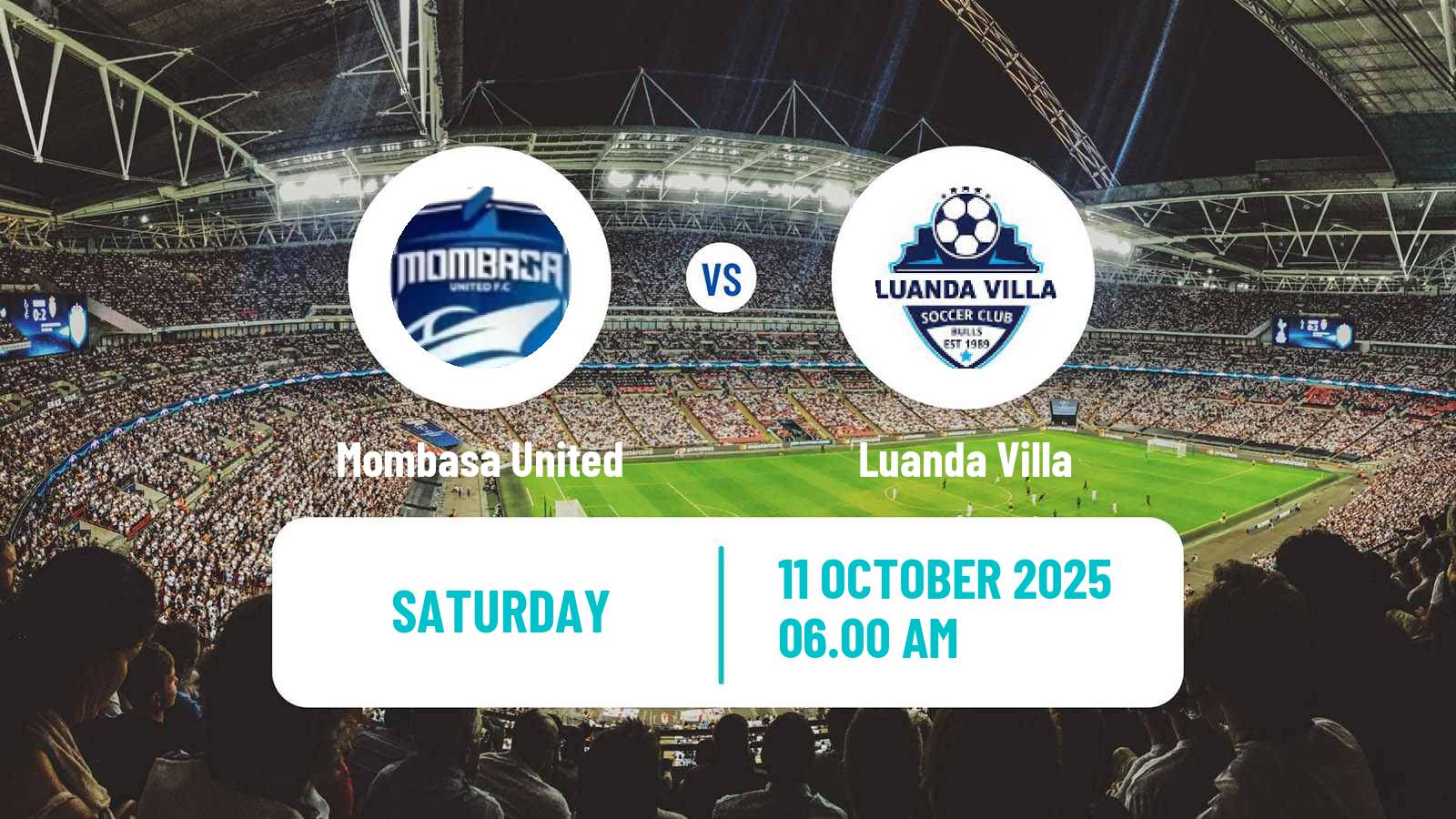 Soccer Kenyan Super League Mombasa United - Luanda Villa
