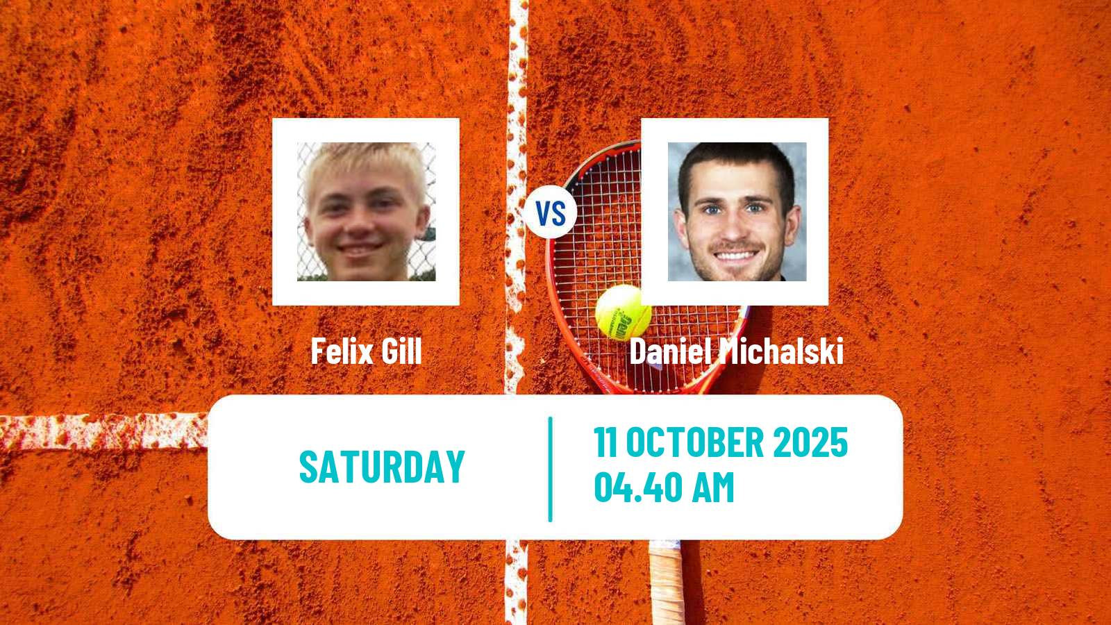 Tennis ITF M25 Santa Margherita Di Pula 10 Men Felix Gill - Daniel Michalski
