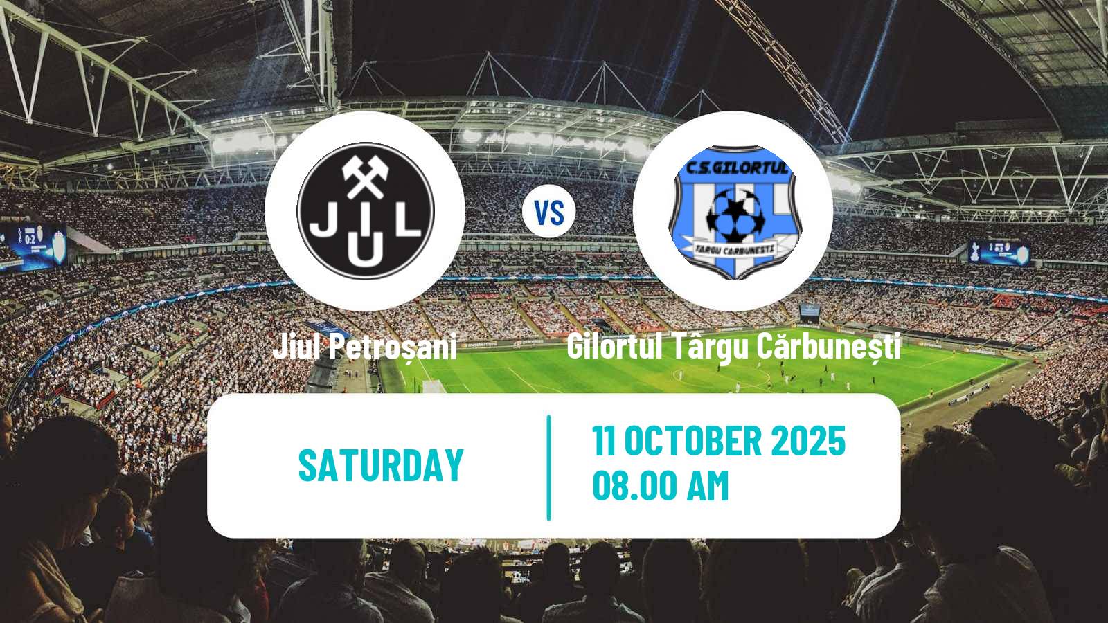 Soccer Romanian Liga 3 - Seria 6 Jiul Petroșani - Gilortul Târgu Cărbunești