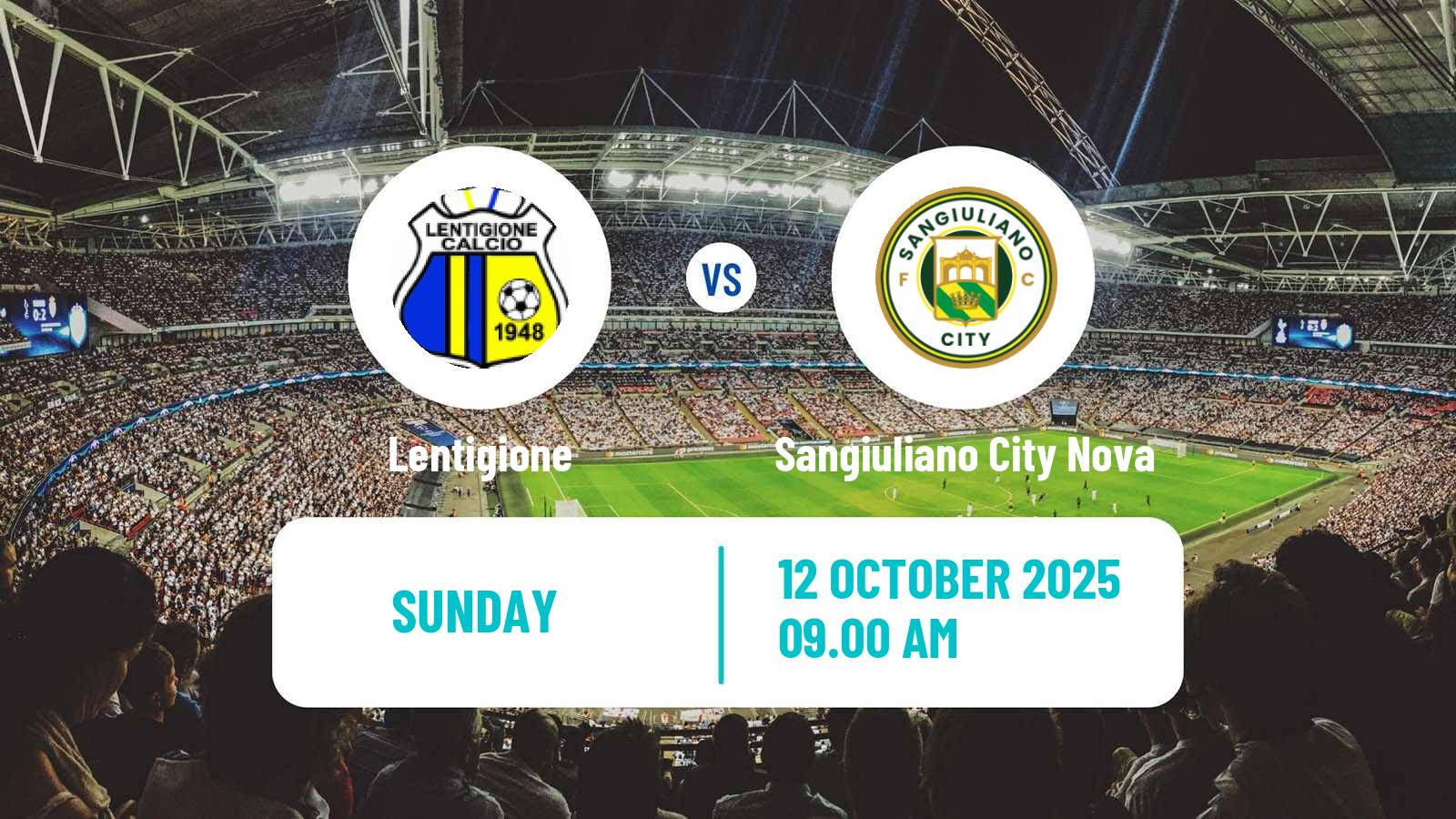 Soccer Italian Serie D - Group D Lentigione - Sangiuliano City Nova