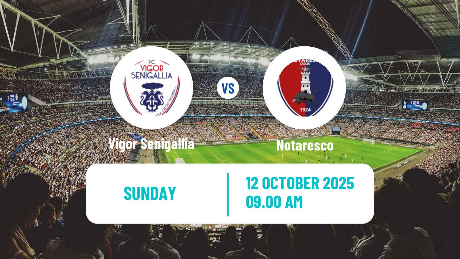 Soccer Italian Serie D - Group F Vigor Senigallia - Notaresco