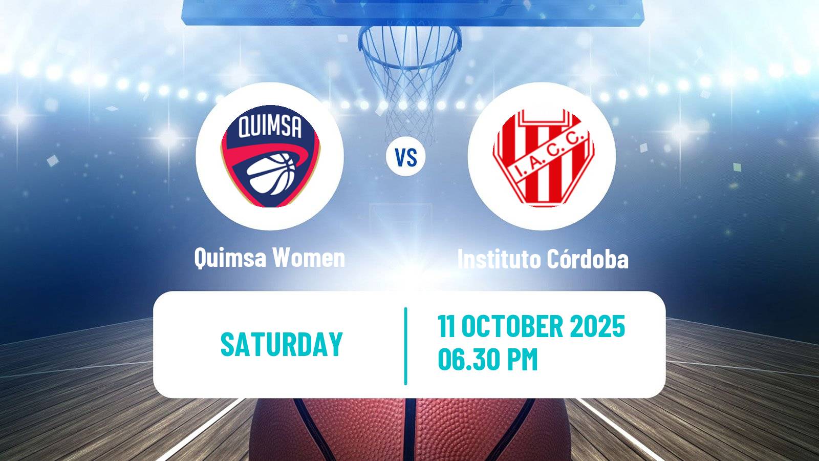 Basketball Argentinian Liga Femenina Basketball Quimsa - Instituto Córdoba