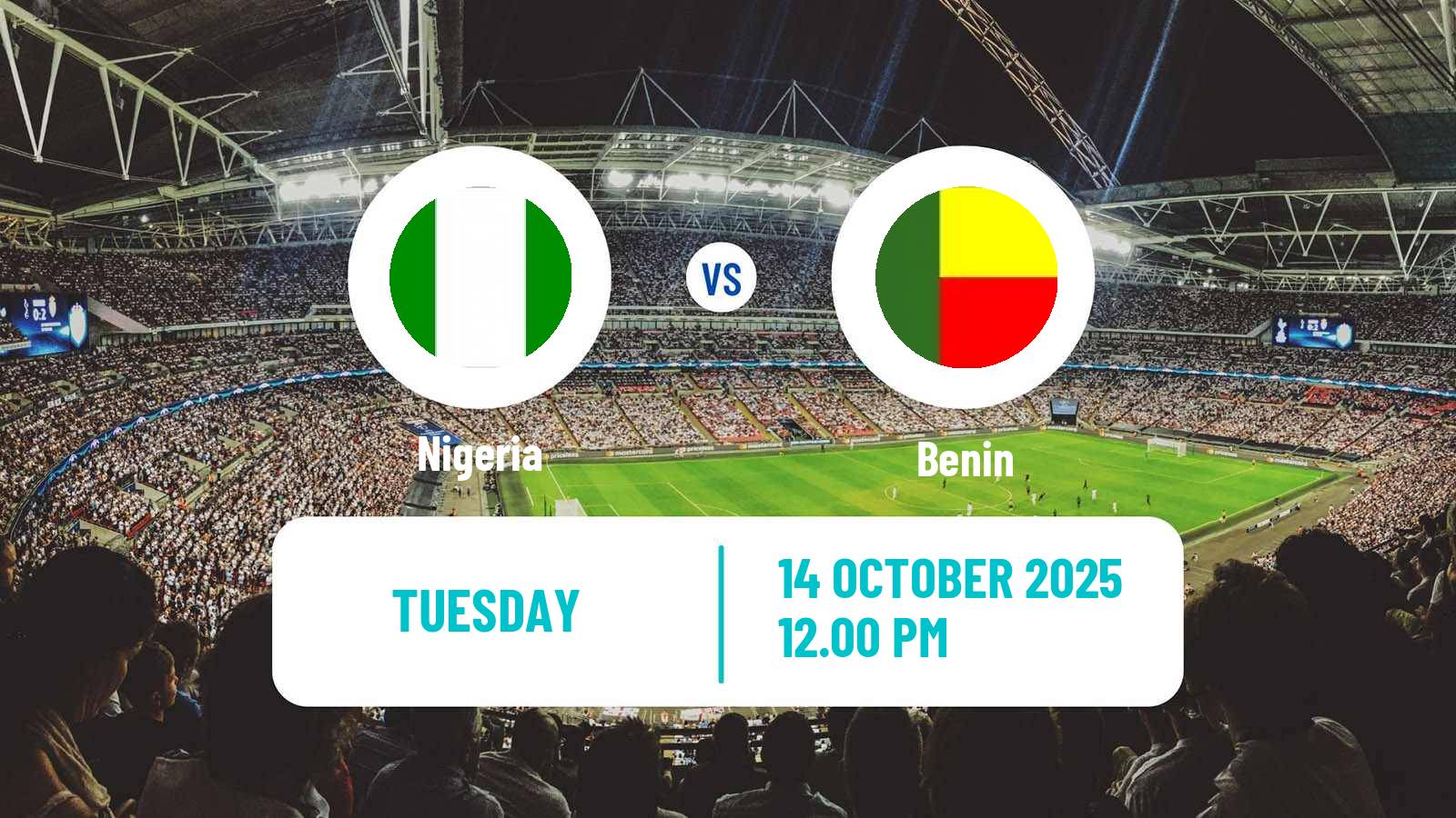 Soccer FIFA World Cup Nigeria - Benin