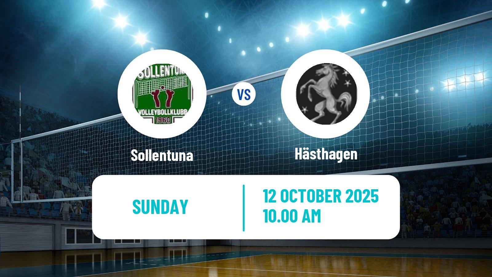 Volleyball Swedish Elitserien Volleyball Sollentuna - Hästhagen