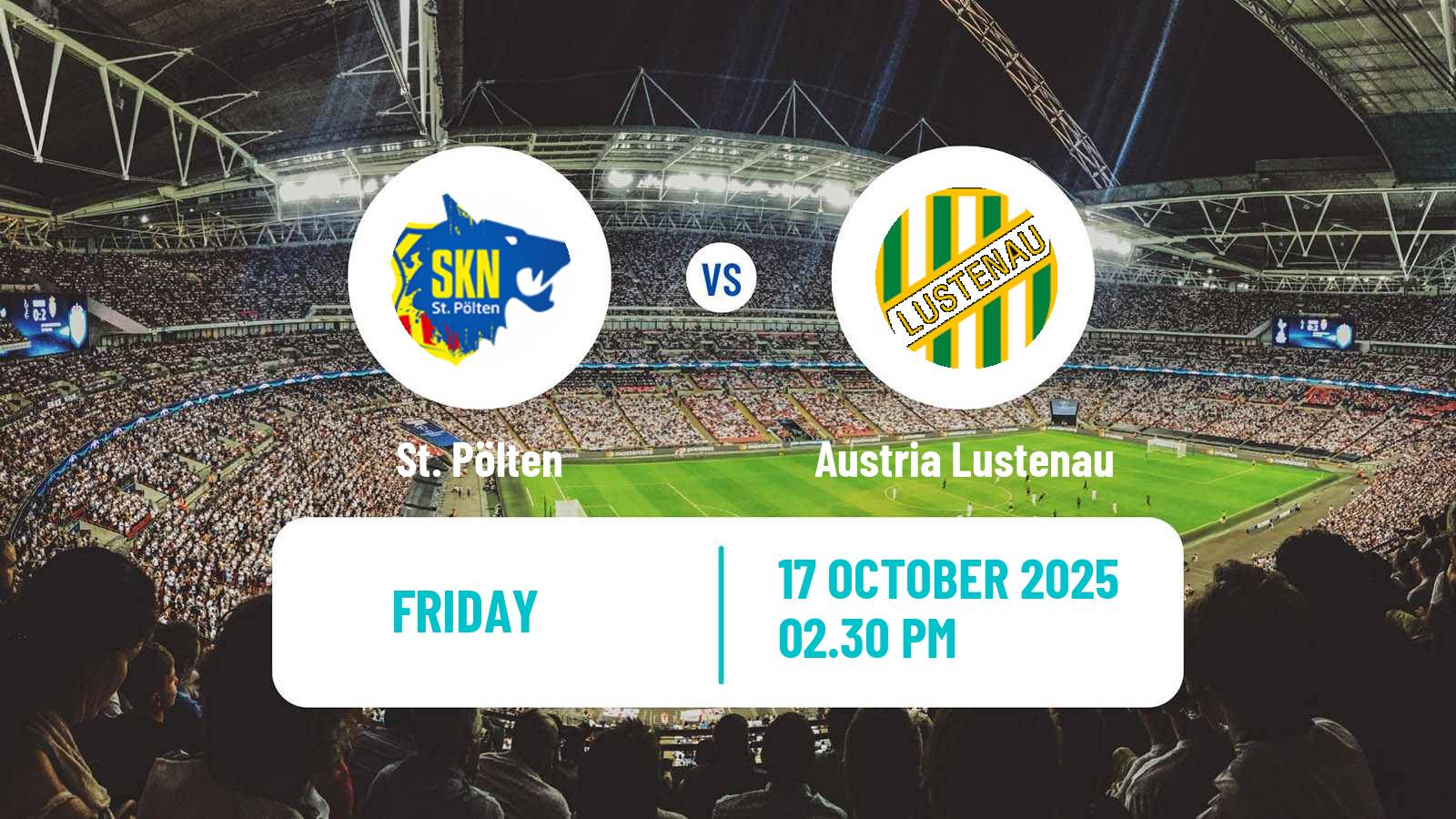 Soccer Austrian 2 Liga St. Pölten - Austria Lustenau