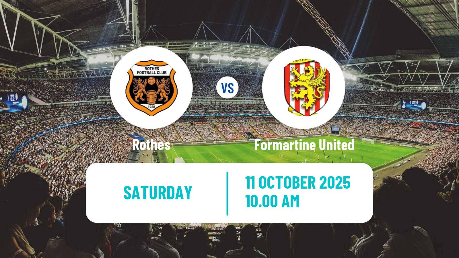 Soccer Scottish Highland League Rothes - Formartine United