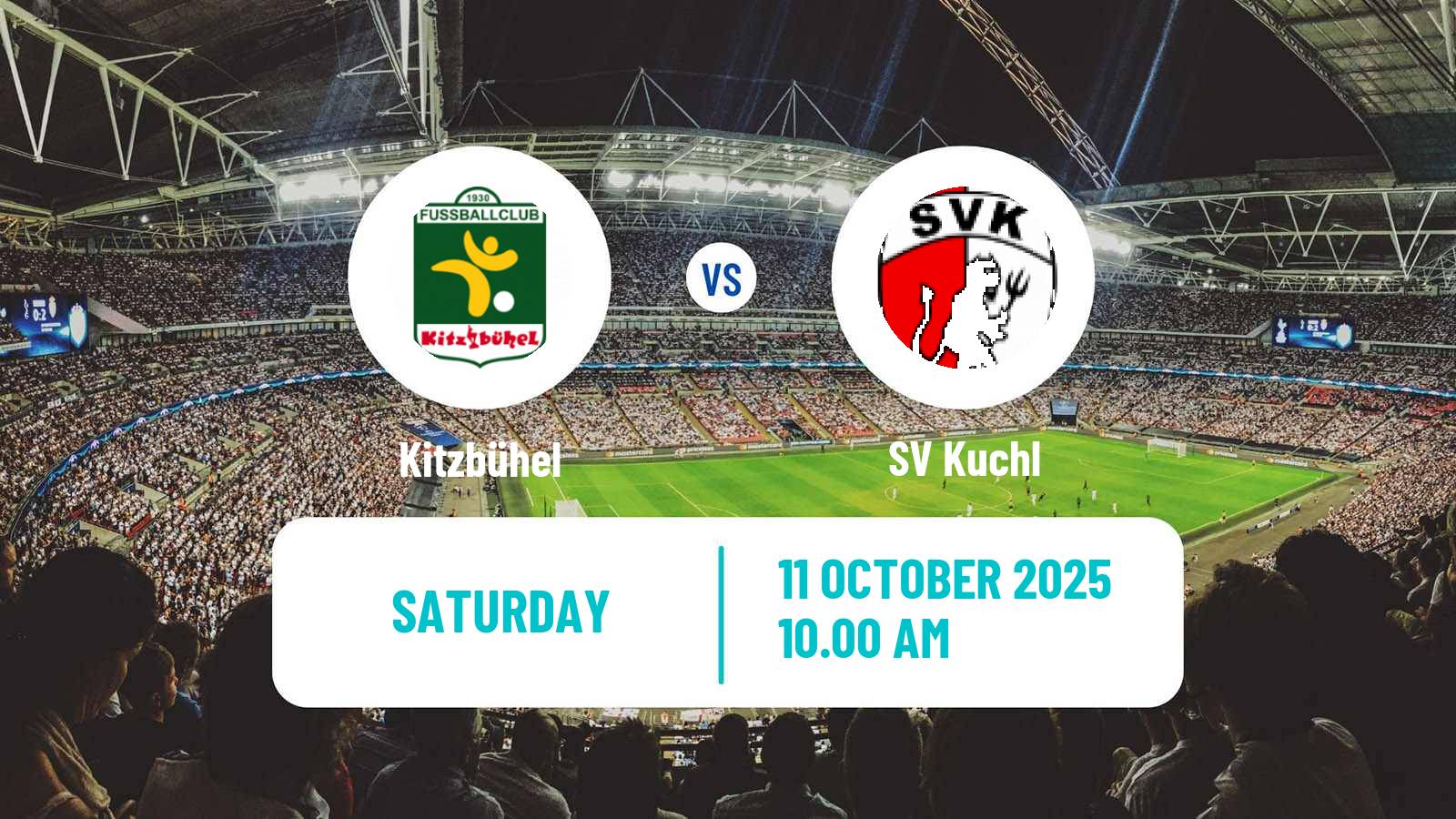 Soccer Austrian Regionalliga West Kitzbühel - Kuchl
