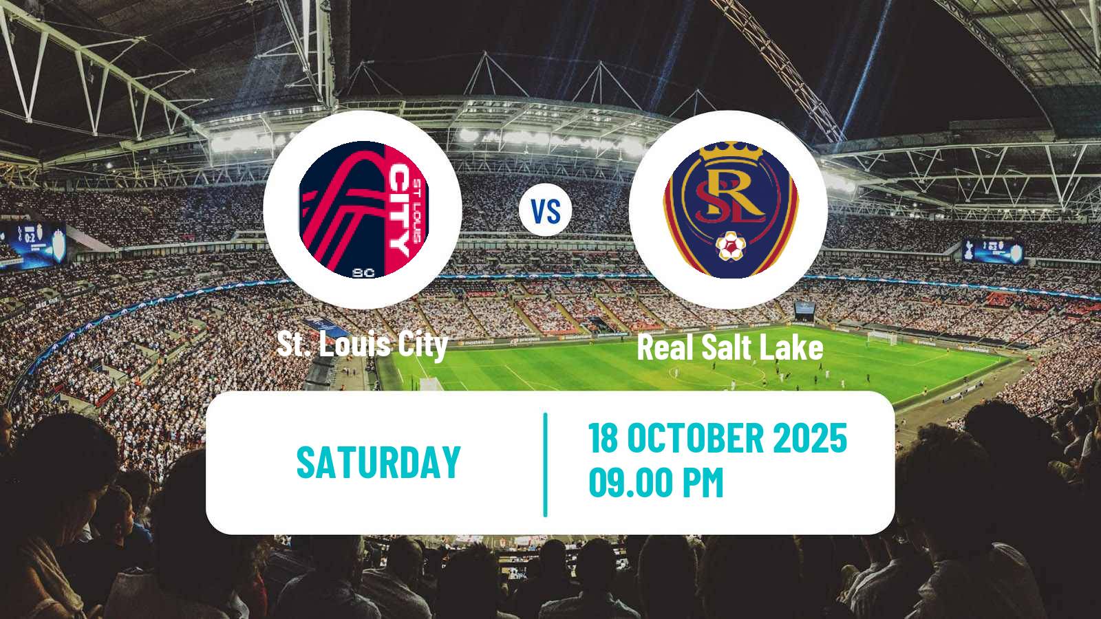 Soccer MLS St. Louis City - Real Salt Lake