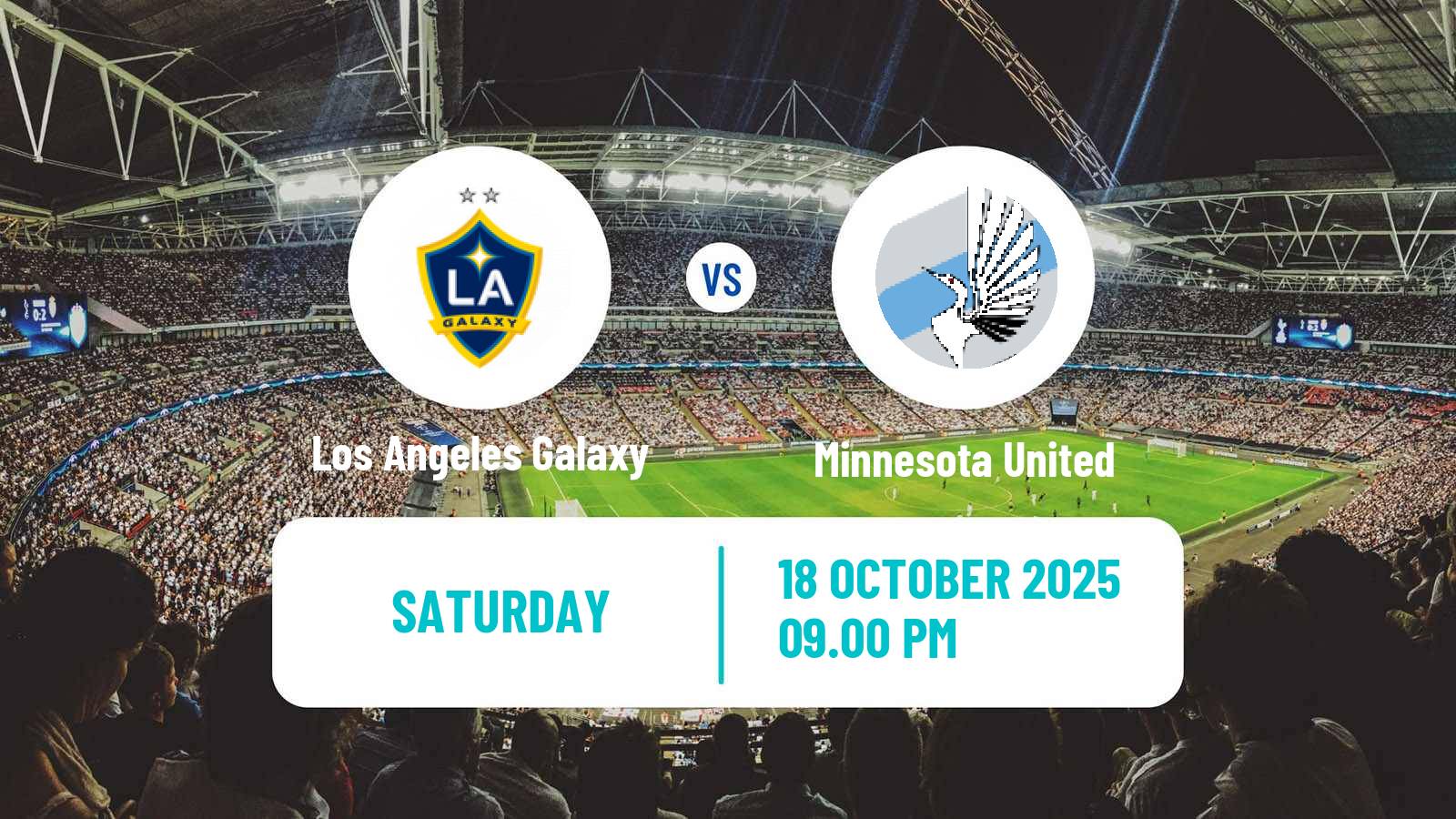 Soccer MLS Los Angeles Galaxy - Minnesota United
