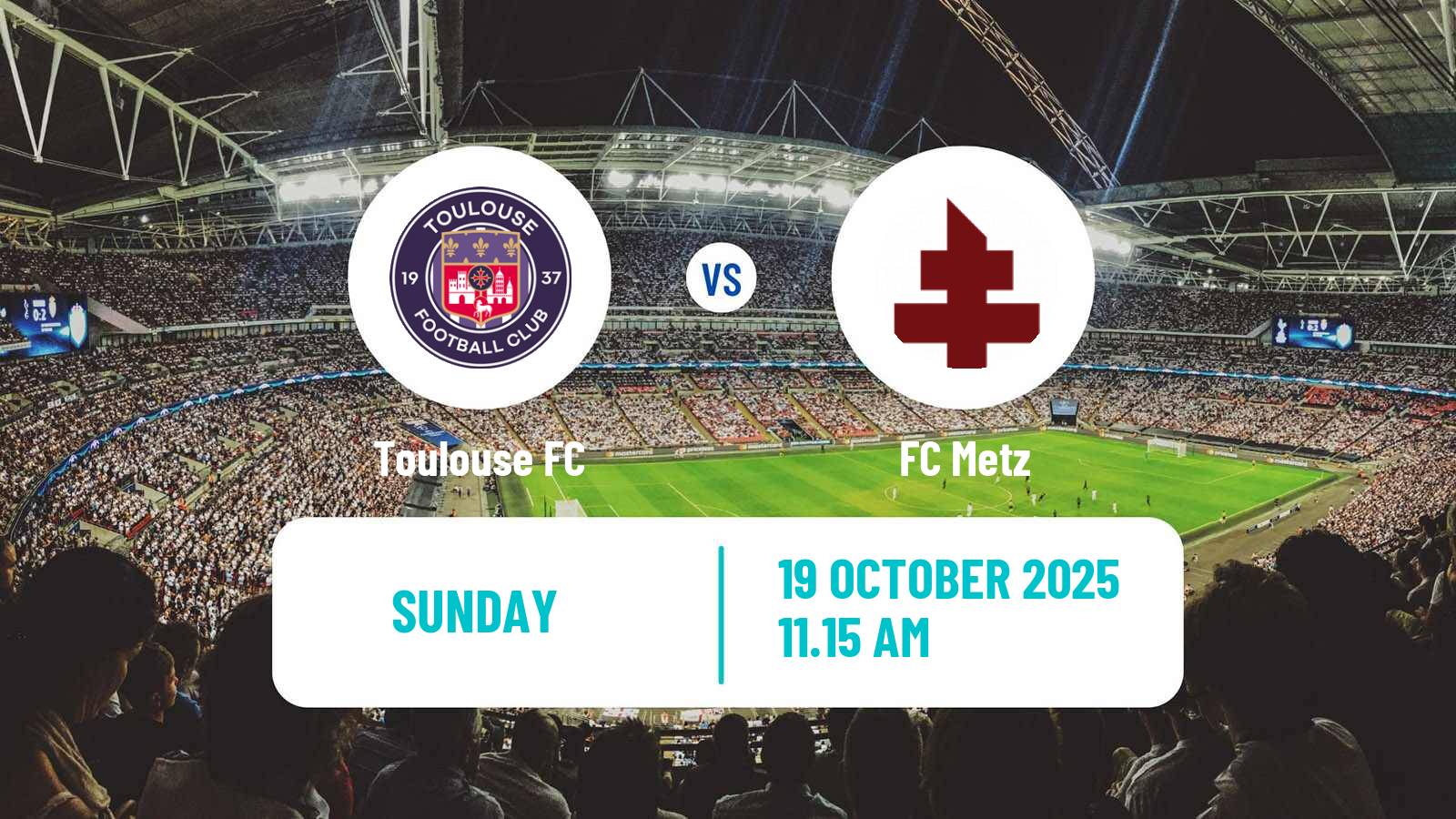 Soccer French Ligue 1 Toulouse - Metz