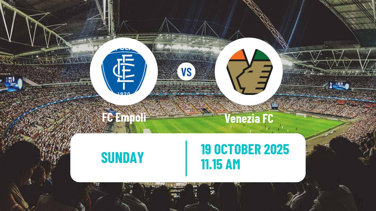 Soccer Italian Serie B Empoli - Venezia
