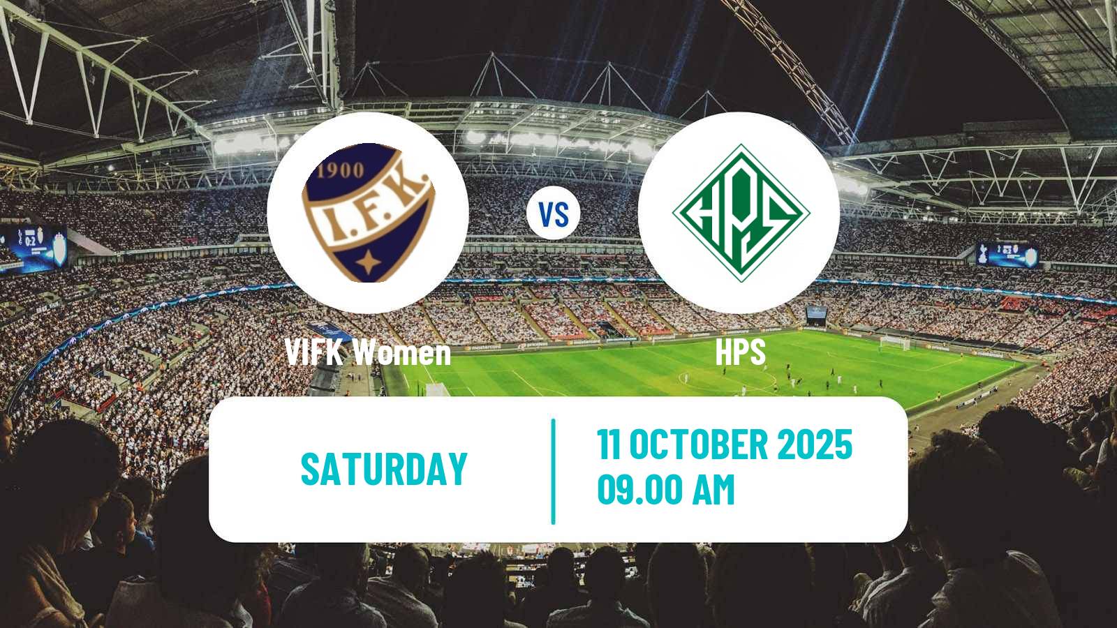Soccer Finnish Kansallinen Liiga Women VIFK - HPS