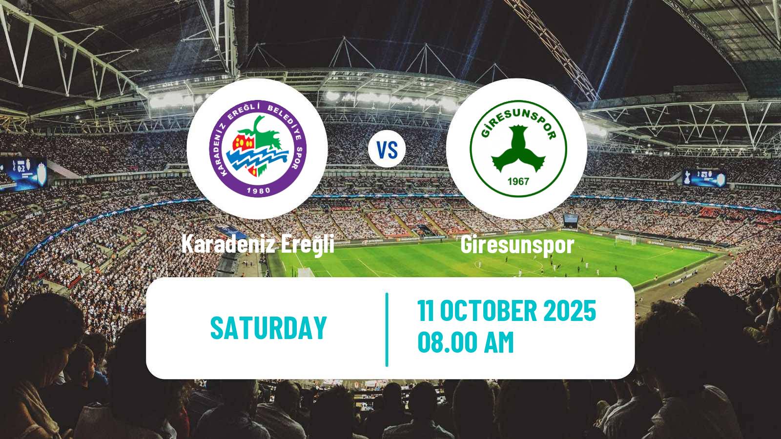 Soccer Turkish 3 Lig Group 3 Karadeniz Ereğli - Giresunspor