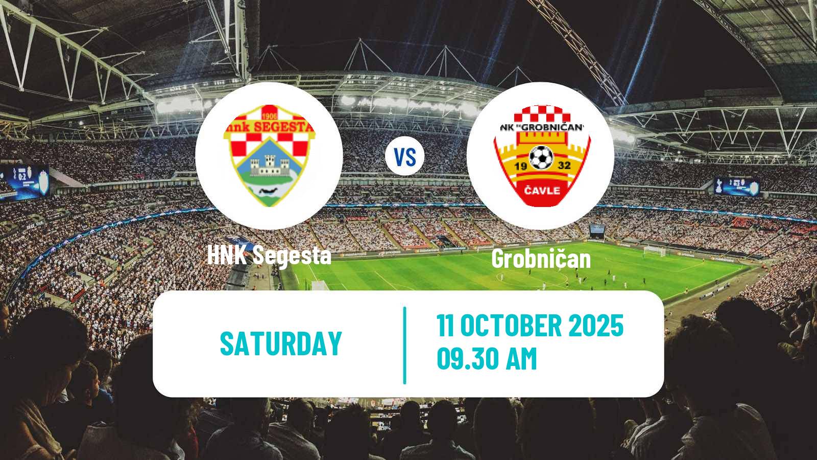 Soccer Croatian Druga NL Segesta - Grobničan