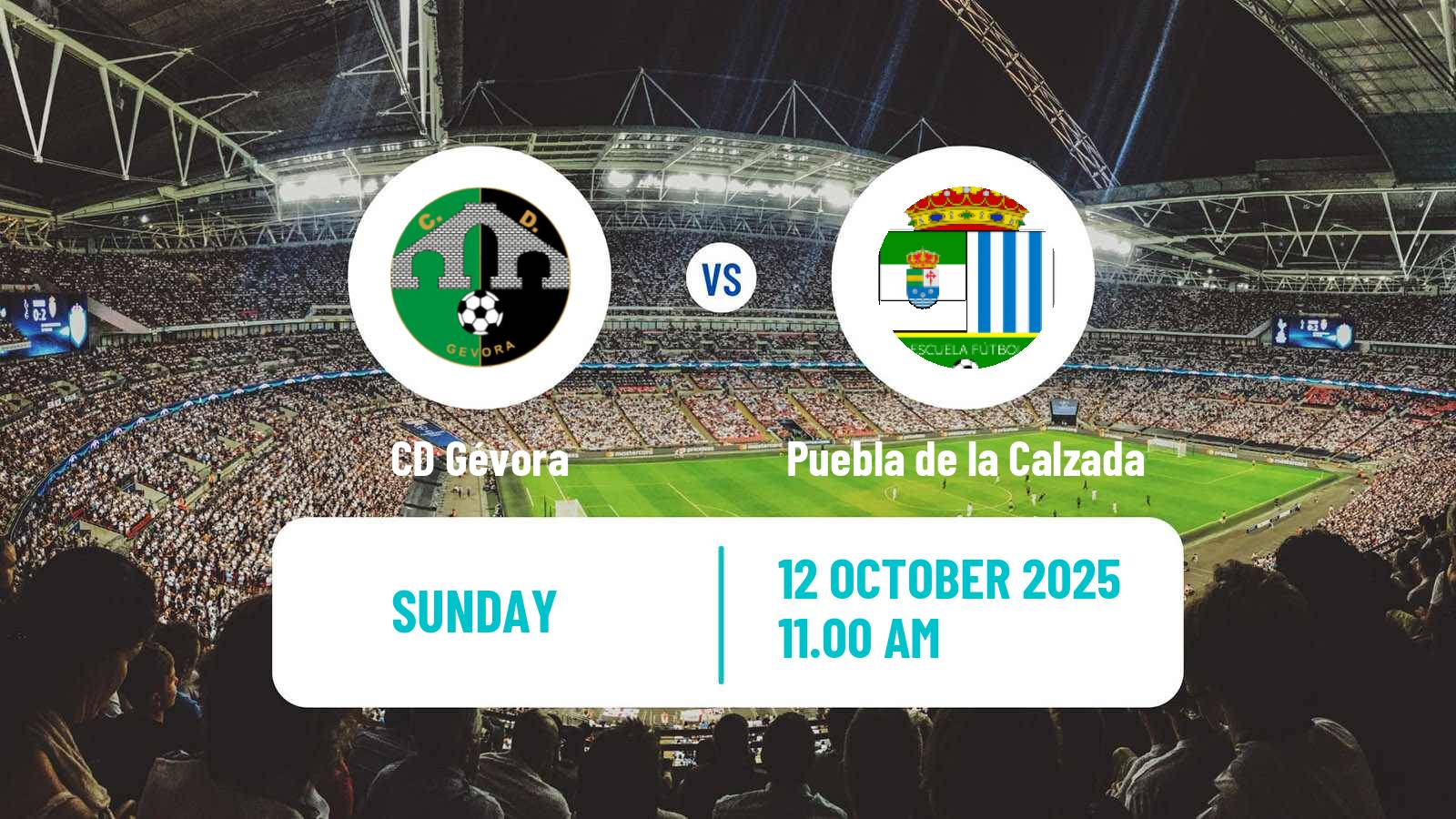 Soccer Spanish Tercera RFEF - Group 14 Gévora - Puebla de la Calzada