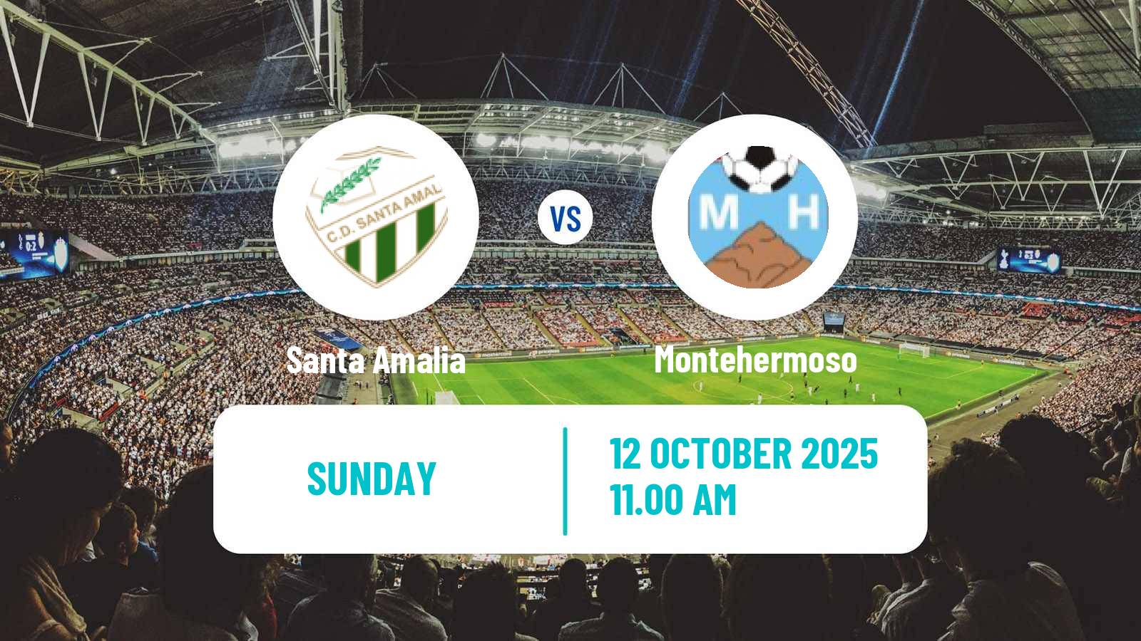 Soccer Spanish Tercera RFEF - Group 14 Santa Amalia - Montehermoso
