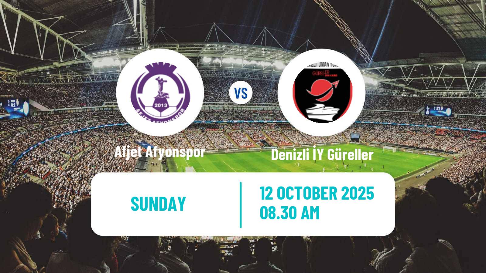 Soccer Turkish 3 Lig Group 4 Afjet Afyonspor - Denizli İY Güreller