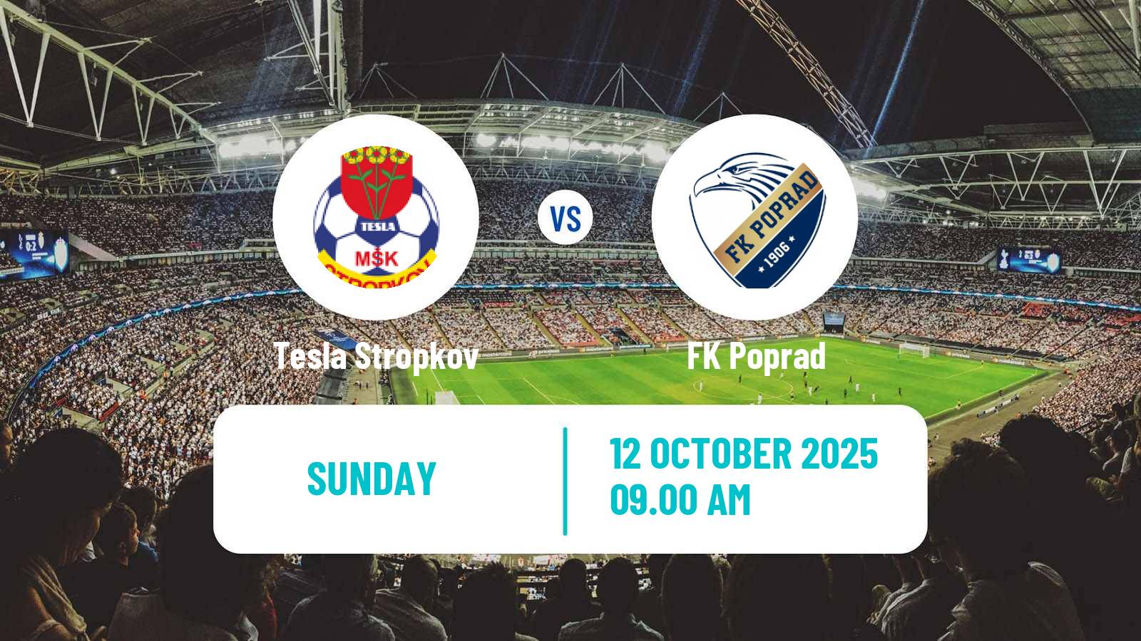 Soccer Slovak 3 Liga East Tesla Stropkov - Poprad