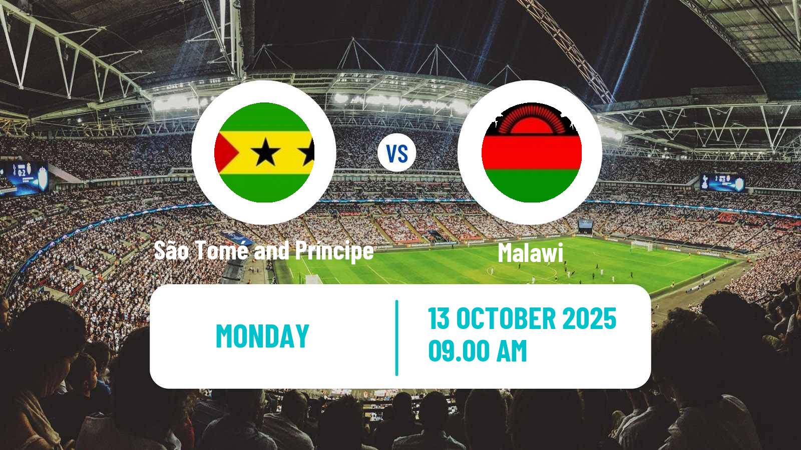 Soccer FIFA World Cup São Tomé and Príncipe - Malawi