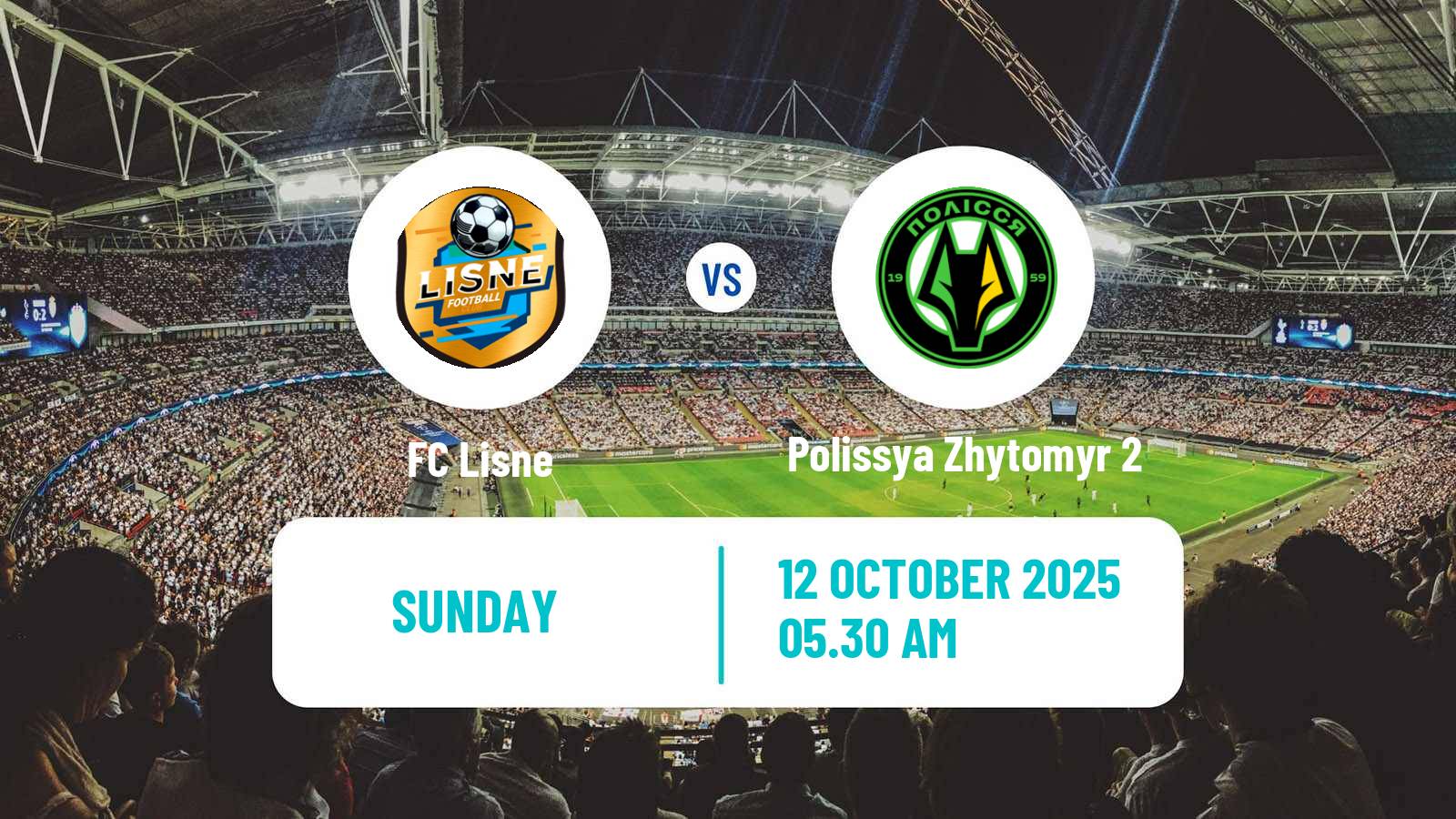 Soccer Ukrainian Druha Liga Lisne - Polissya Zhytomyr 2